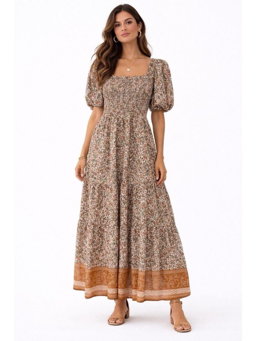 Floral Midi Dress from Francesca’s